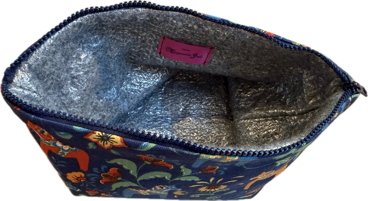 Cool Bag – Dalahästar blå