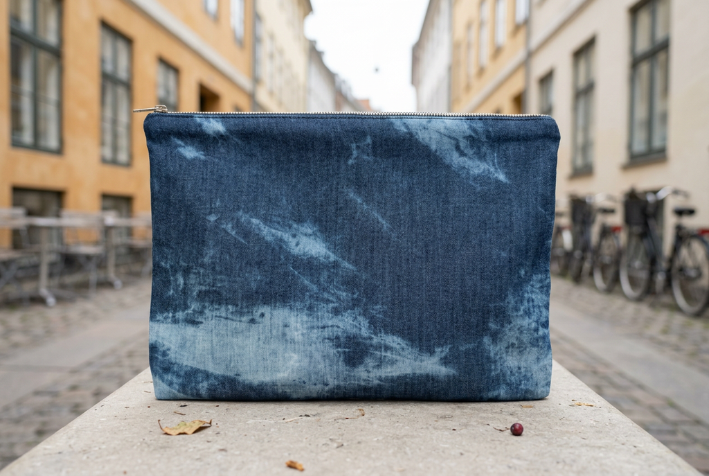 Denim Necessär stor i bild utan kläpp