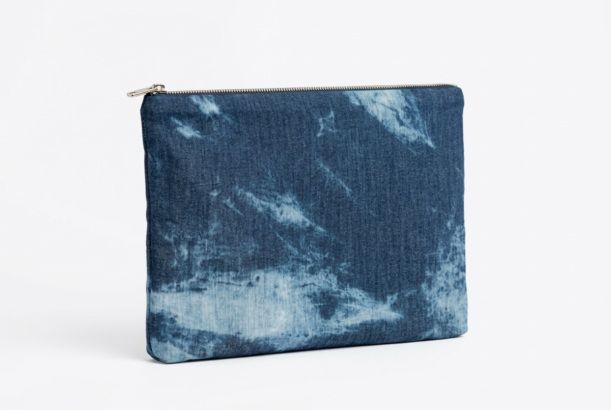 Denim Necessär vit bakgrund